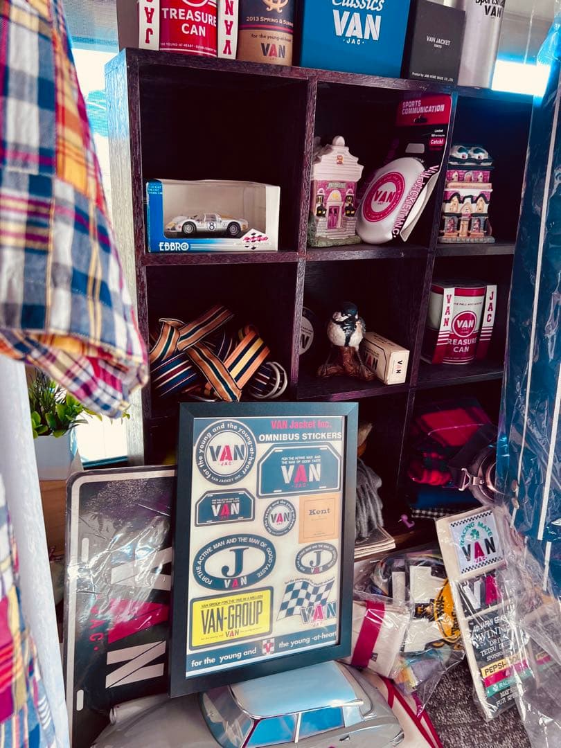 VANオムニバスstickerシートの複製販促品ディスプレイ品A4サイズ