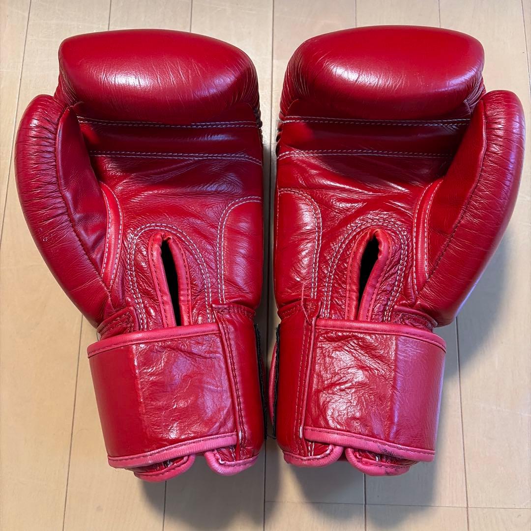 WINDY ボクシンググローブ レッド 14oz - メルカリ