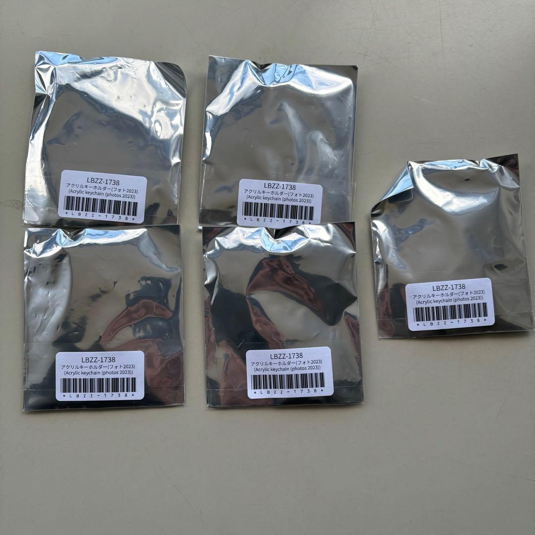 LOVEBITES アクリルキーホルダー 5個セットアクキージャッジ　ラヴバイツ