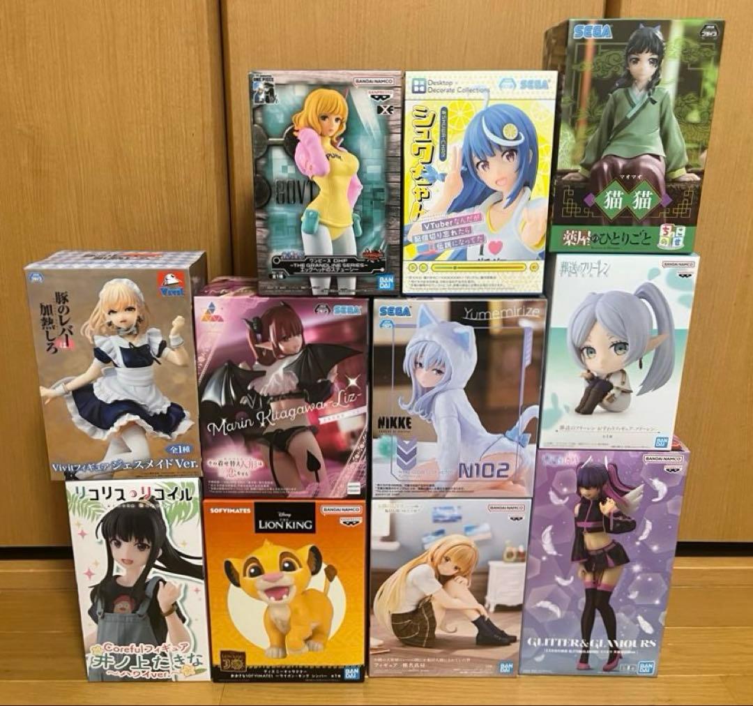 プライズフィギュアまとめ売り11点