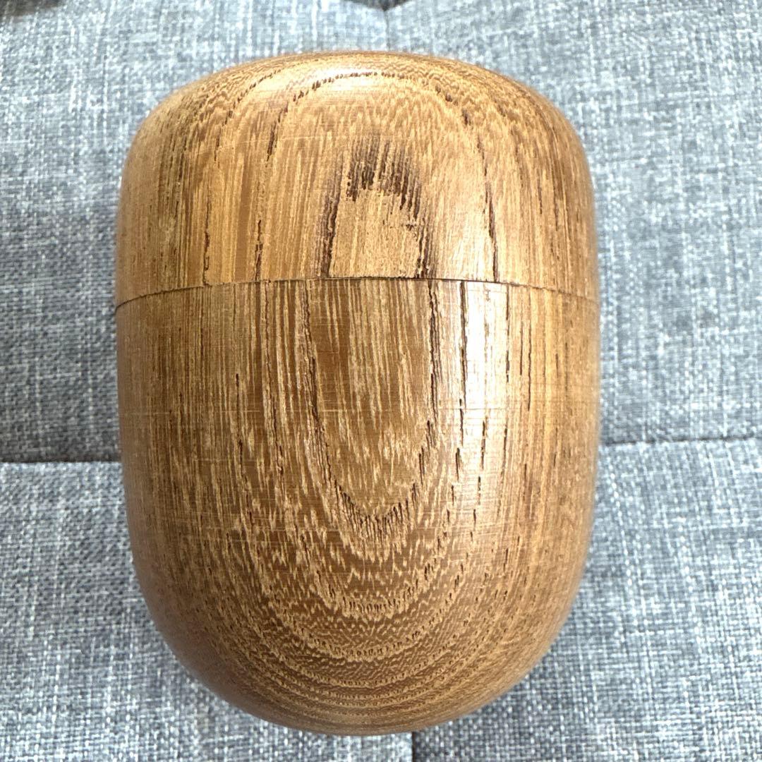 希少 茶道具 欅(ケヤキ) 棗 伊勢神宮古材