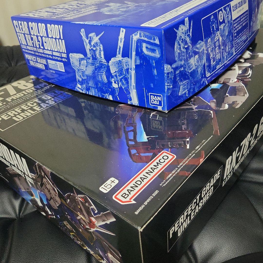PG UNLEASHED RX-78-2 ガンダム クリアカラーボディセット