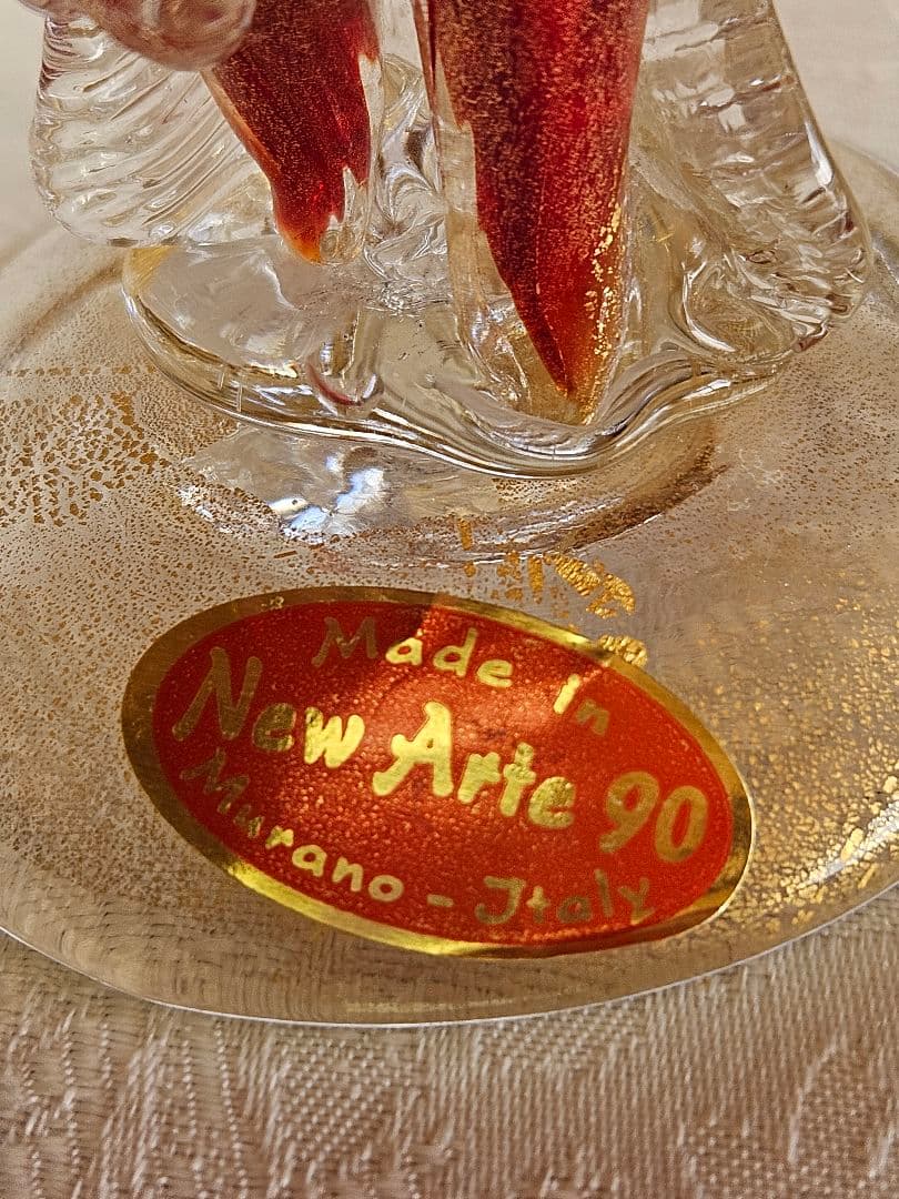 希少・美品】ベネチアンガラス イタリアムラーノ ヴェネチアン 人形