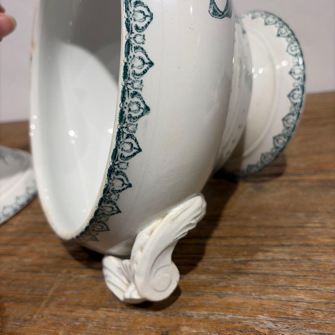 フランスアンティーク サンタマン ミュゲ 鈴蘭 ST.AMAND スーピーエール