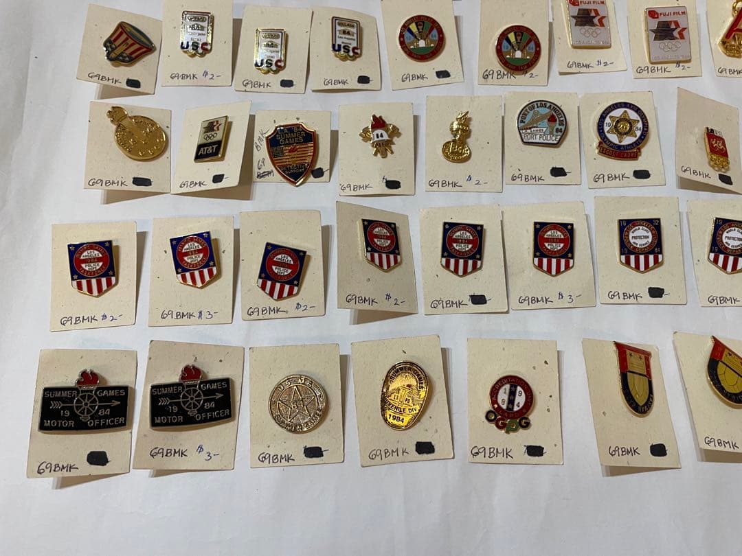 ピンバッチ　オリンピック　記念　ヴィンテージ　1984年　その他 80’s