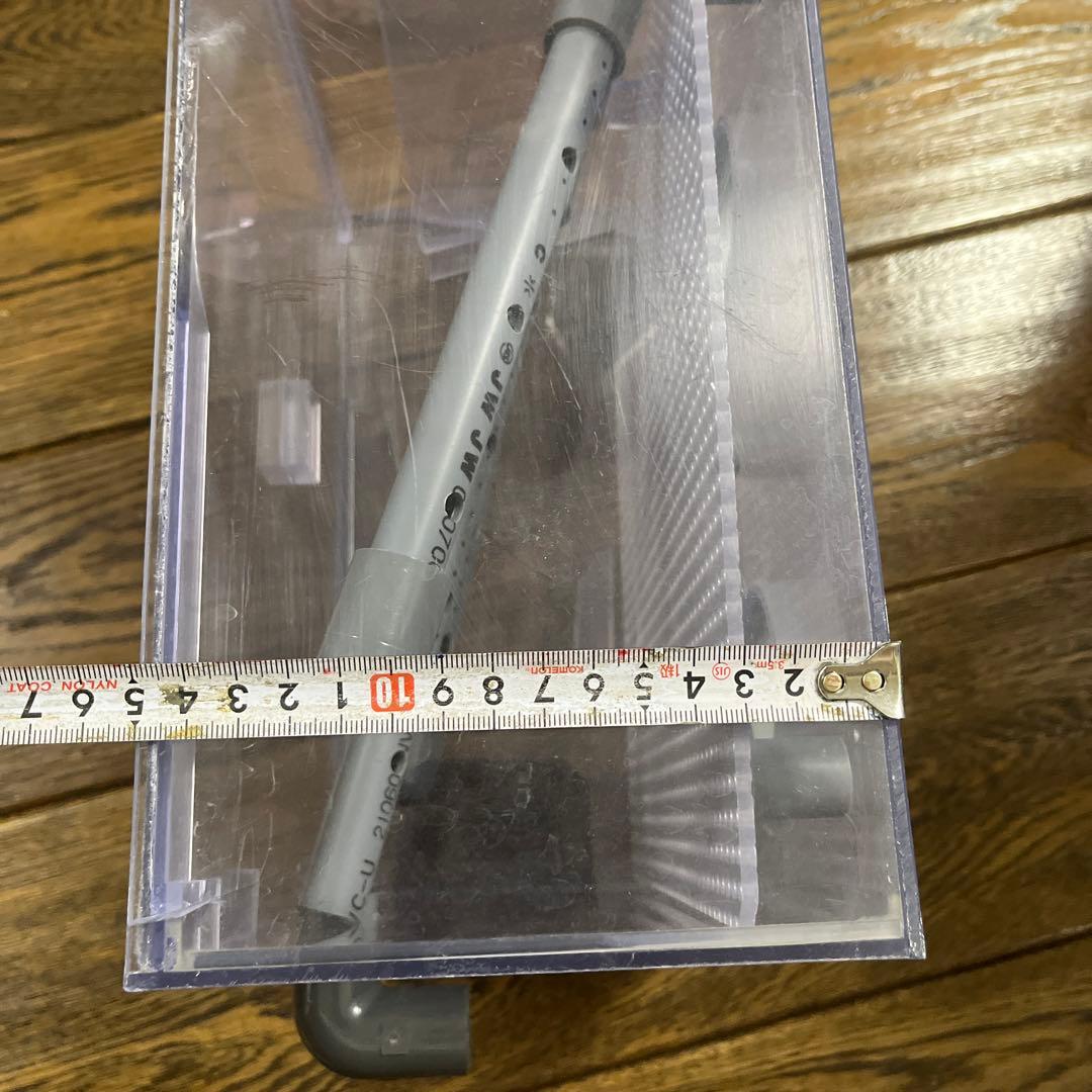 引き取り限定、カンテツ水槽1200✖︎600✖︎450底面黒ぷう工房上部