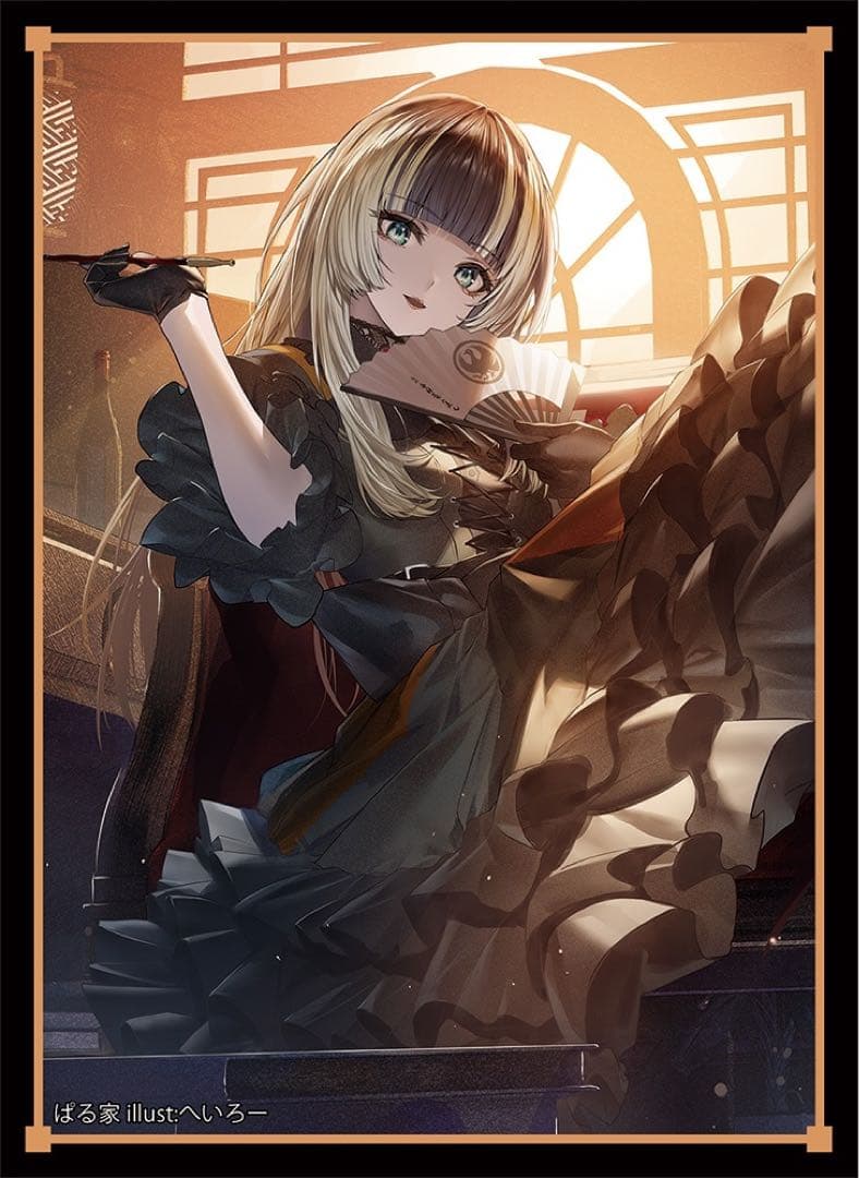 ホロライブ　儒烏風亭らでん　スリーブ&プレイマット　セット