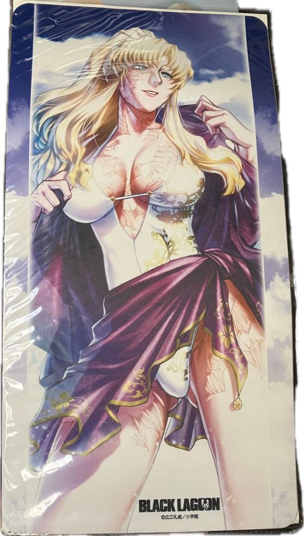 BLACK LAGOONプレイマット レヴィ バラライカ ブロッコリー くじ