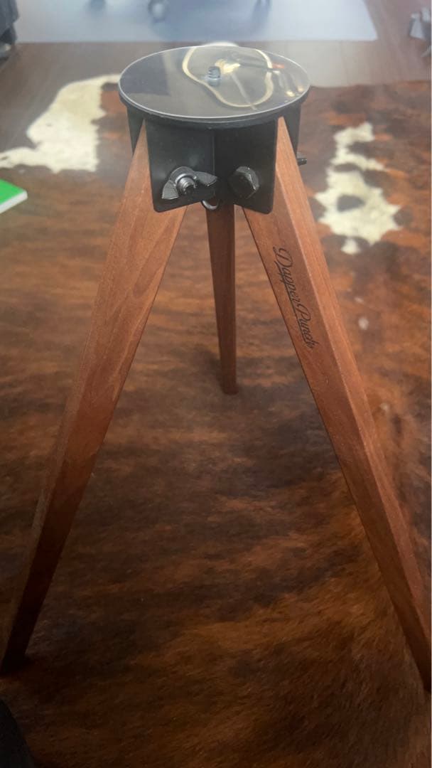 本体のみダッパーパンチ 木製三脚 H385 ウォールナット Dapper Punch