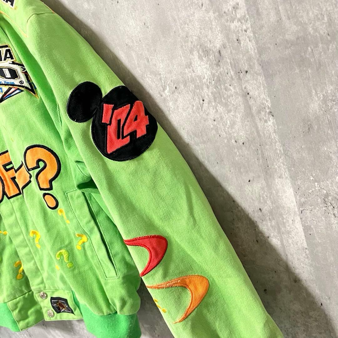 希少！！ディズニー× JH DESIGNジェフハミルトン レーシン グジャケット