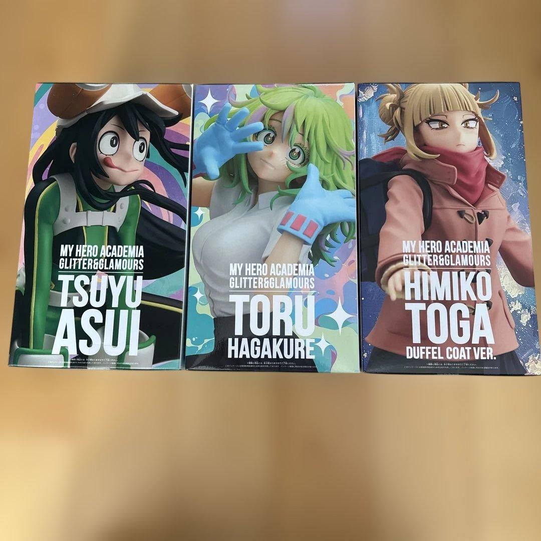 新品未開封】ヒロアカ 葉隠透 蛙吹梅雨 トガヒミコ フィギュア - メルカリ