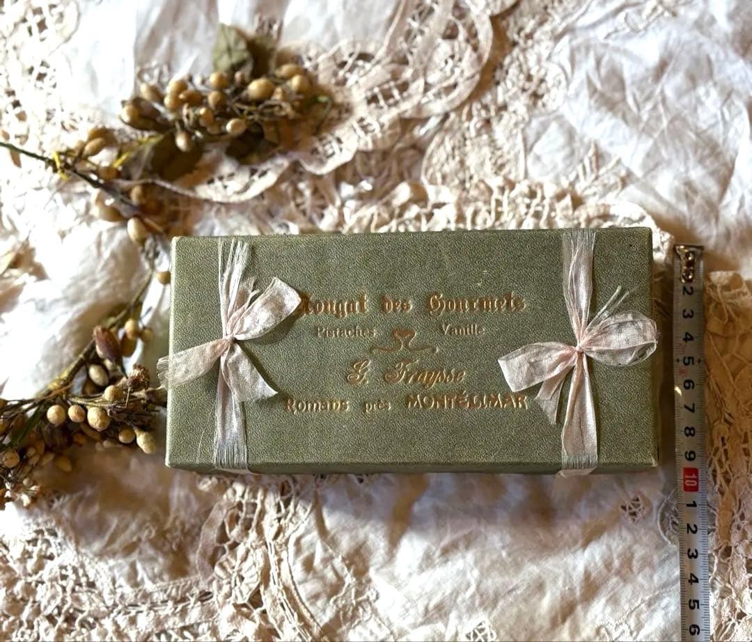 フランス アンティーク お菓子箱 プレゼンテーションボックス