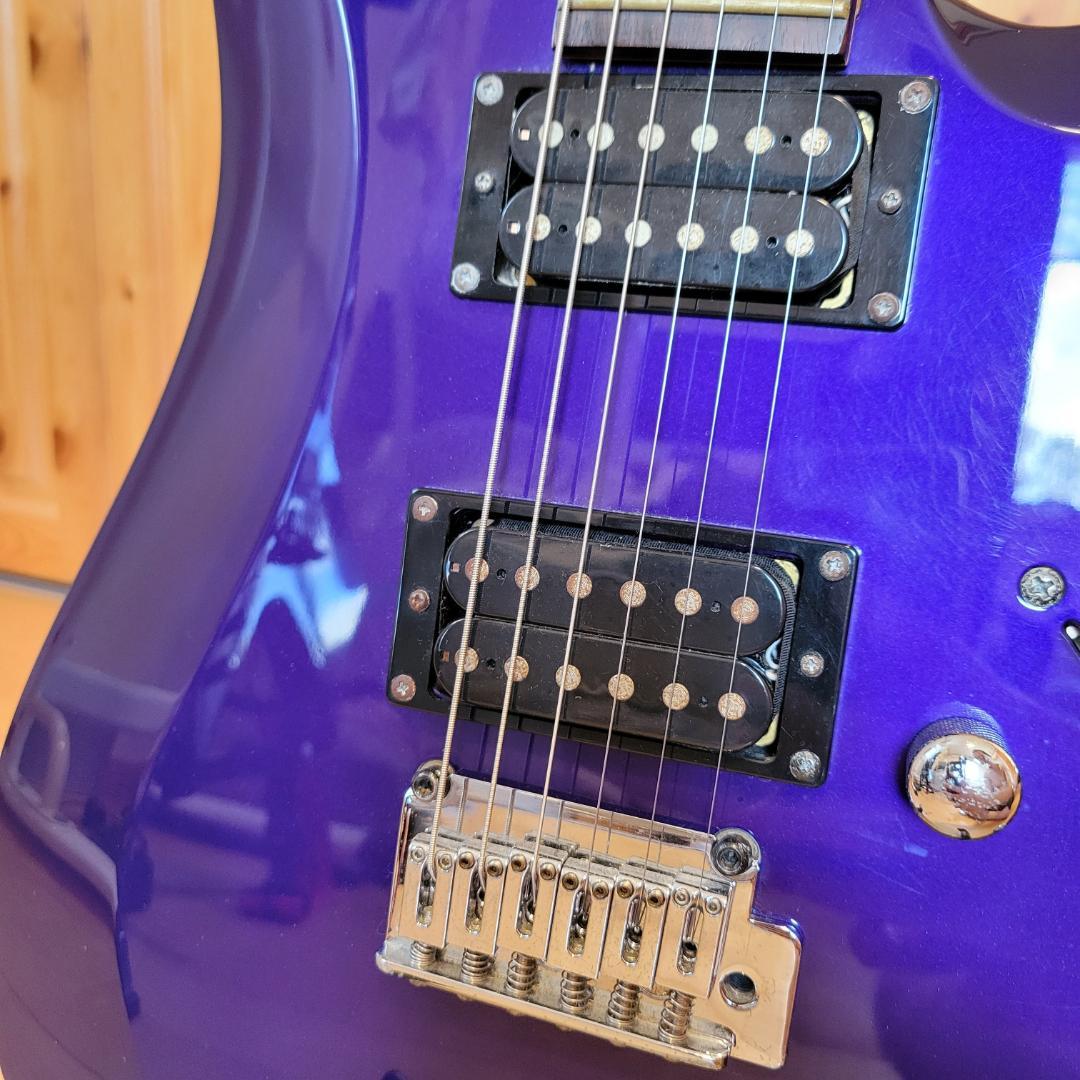 調整済】Cort コルト X-2 メタル向エレキギター 青 米国製弦 ケース付