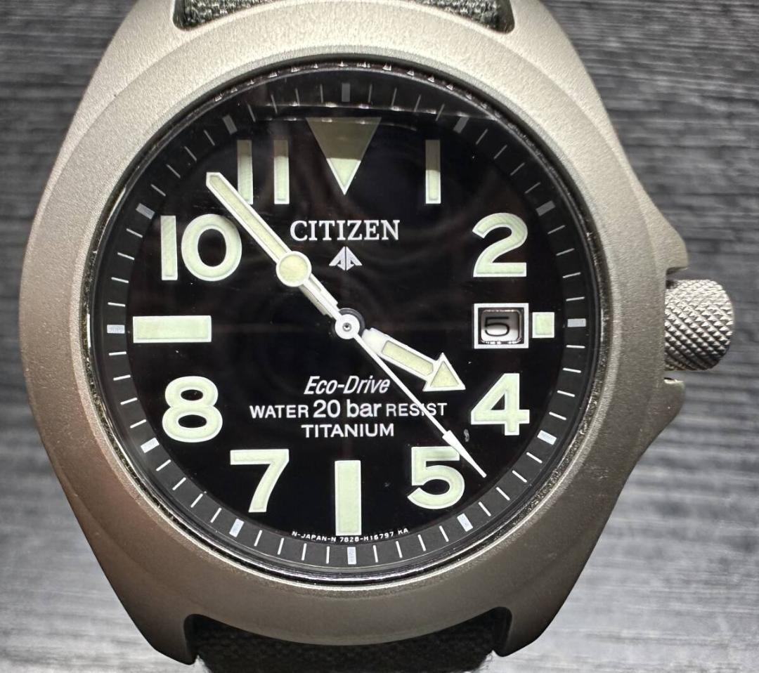『稼働美品』CITIZEN Eco-Drive 7828-H09971 TA