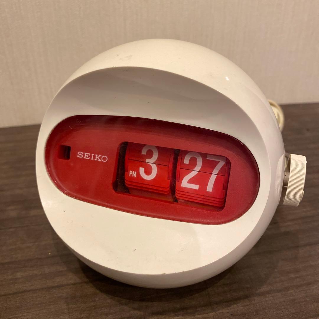 SEIKO パタパタ時計 稼動品 スペースエイジ