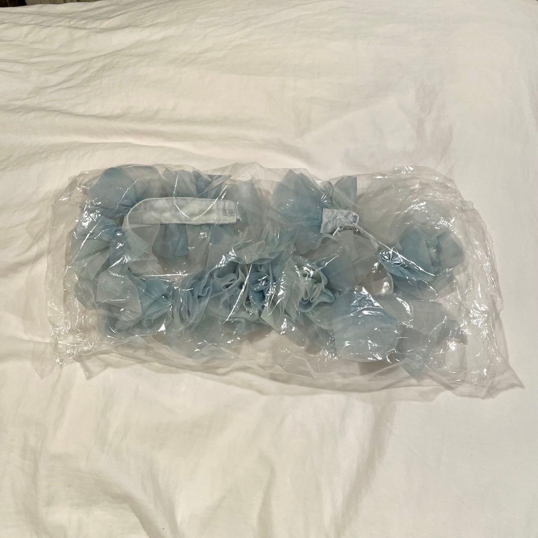 お値下げ中　カラードレス 水色 Aライン 3WAY クリーニング済