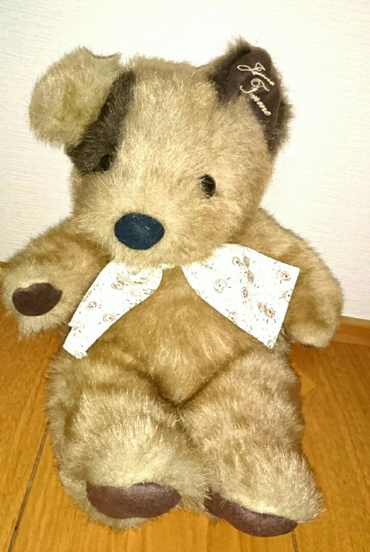 犬 ぬいぐるみ 人形 テディベア 昭和レトロ いぬ 人形 イヌ ファンシー くま