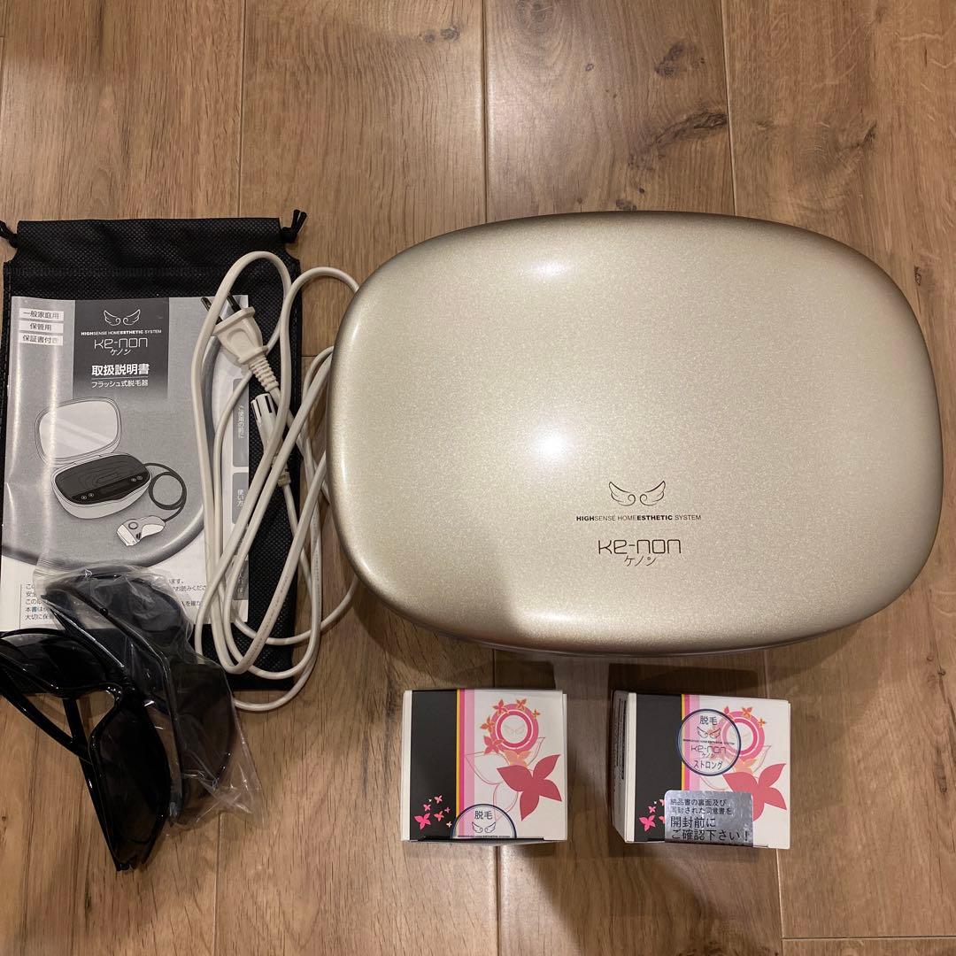 ke-non】ケノン Ver8.0 フラッシュ式脱毛器 眉毛脱毛器付