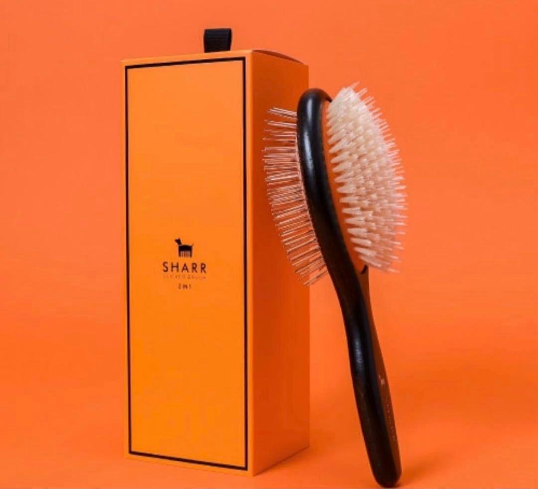 極美品】SHARR 2in1 ペットブラシ - メルカリ