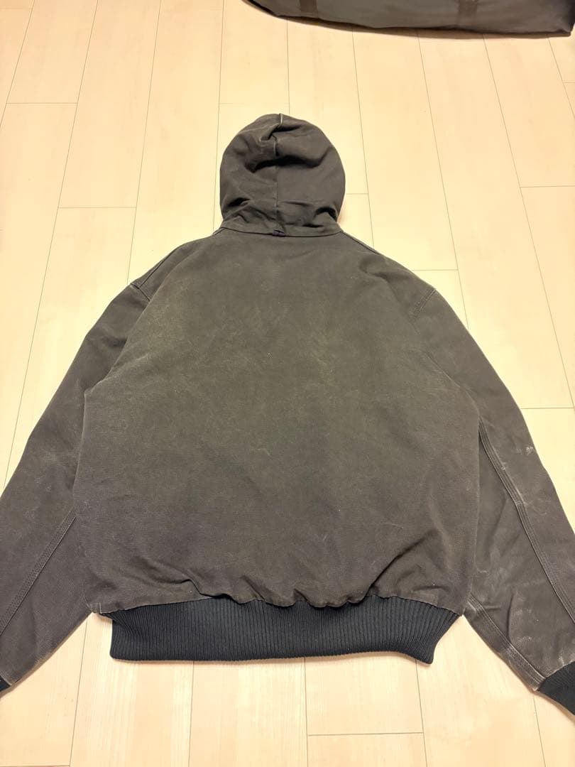 【USA製】carhartt Active Jacket Black XL