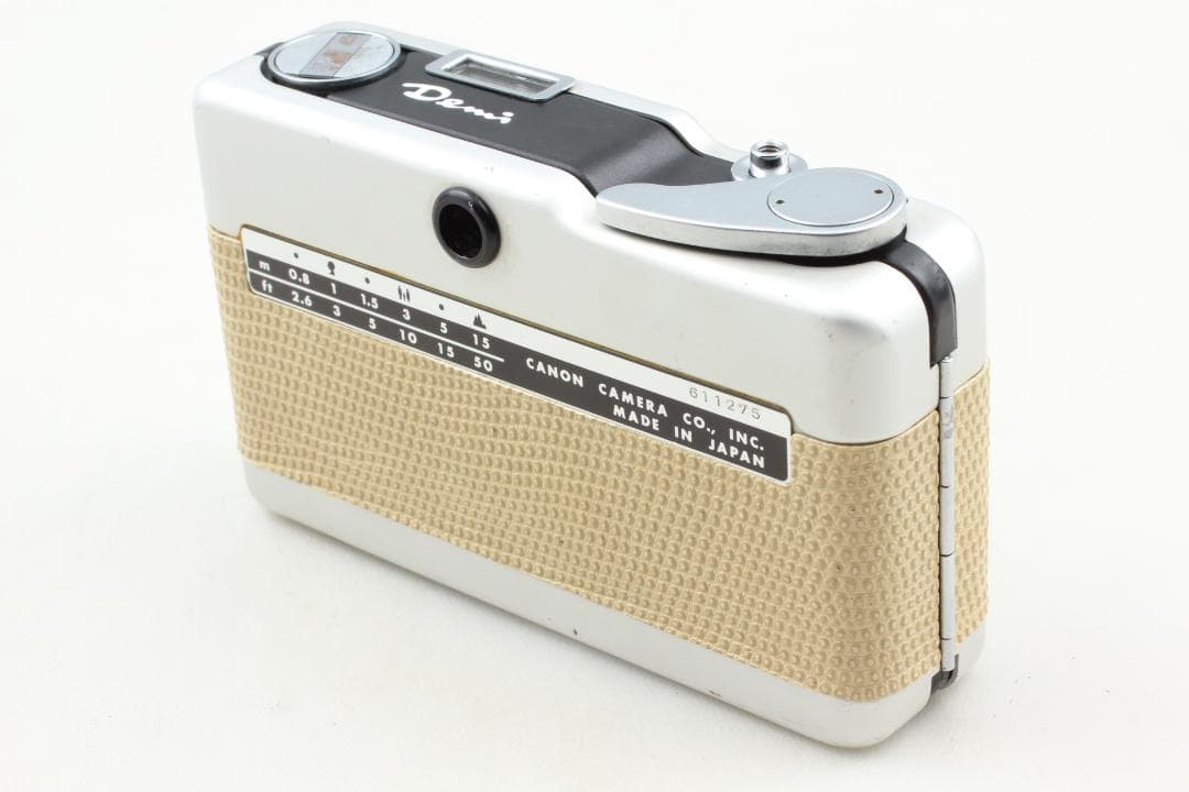 整備済 並品】ベージュ Canon Demi 露出計不良 #1363