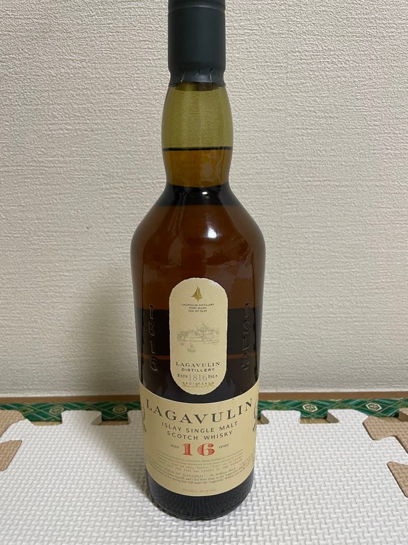 ラガヴーリン 16年 シングルモルトウィスキー ミニチュアボトル