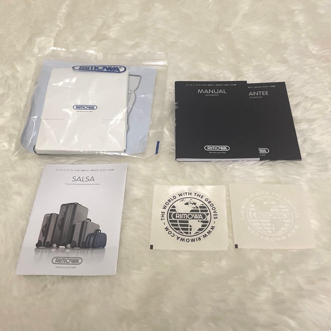 リモワ サルサデラックス4輪 23L 機内持込可 ビジネストローリー 上品