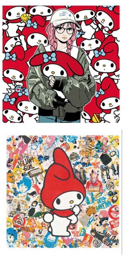 backsideworks マイメロディ マイメロ サンリオ ポスター2種セット