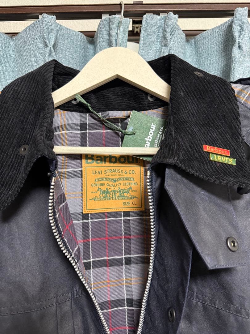 新品Barbour × Levi’s BEDALE OSワックスジャケット　XL