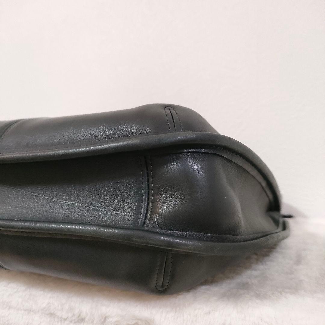 【美品】COACH オールドコーチ 9025 黒 USA製 グラブタンレザー