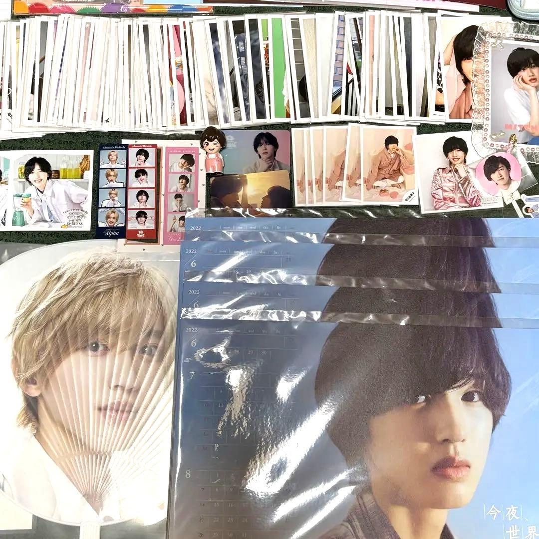 なにわ男子 道枝駿佑 ちびぬい アクスタ 指人形 ブロマイド グッズ大量 まとめ