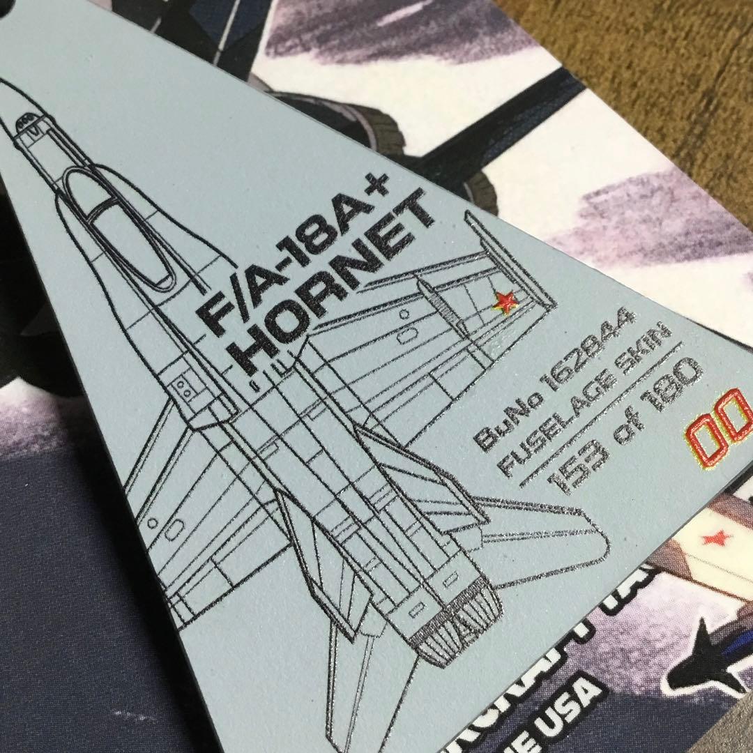 F/A-18A　実機使用キーホルダー　アメリカ海軍　戦闘機　TOPGUN　完売品 F⁄A-18A 実機使用キーホルダー アメリカ海軍 戦闘機 TOPGUN 完売品 F⁄