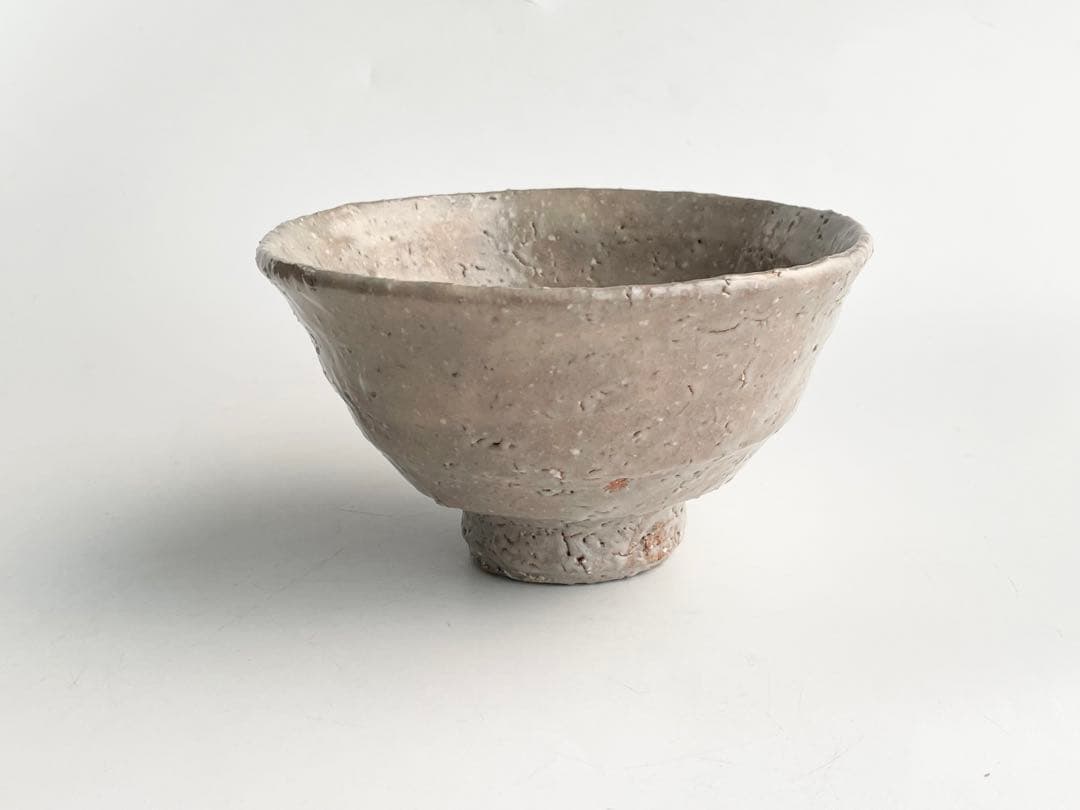 陶芸家　人間国宝　十代　三輪休雪　萩茶碗　萩焼　井戸茶碗　共箱　三輪休和