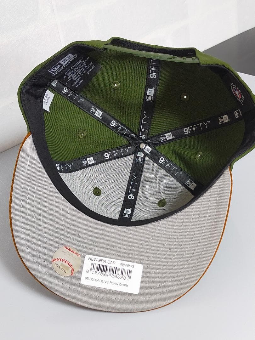 ロサンゼルス・ドジャース 9FIFTY オリーブ＆ブラウン スナップバック