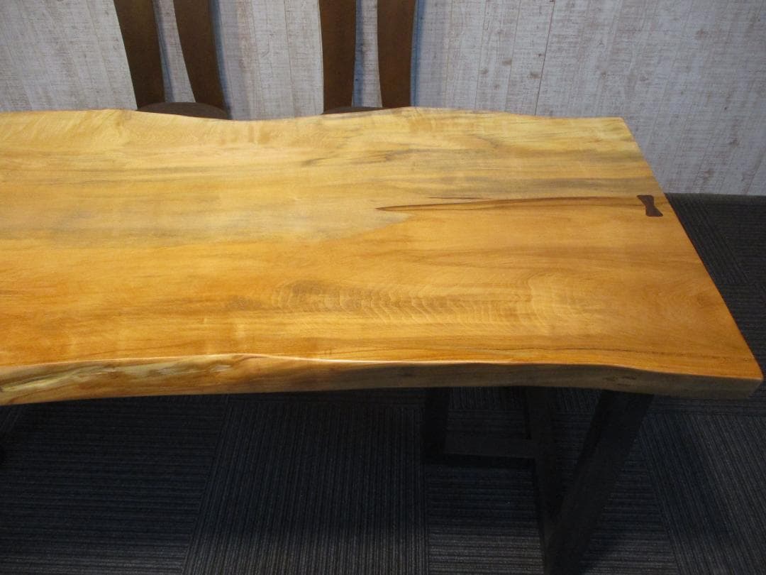 せ*き様 # 1194■　専用　栃　トチ　テーブル　　ダイニング　座卓　一枚板