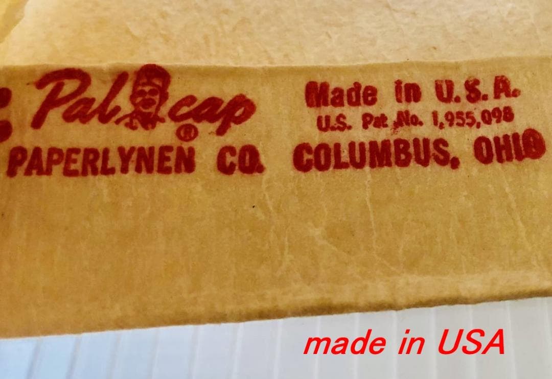 超レア＊約80年前のコーラ ベンダーキャップ デッドストック未使用