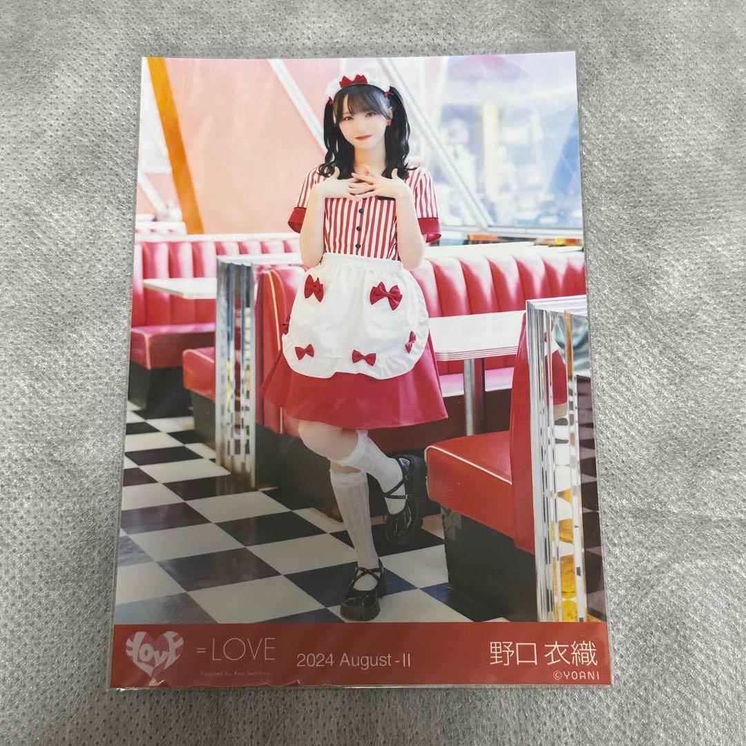 野口衣織 生写真 仲直りシュークリーム ヒキ - メルカリ