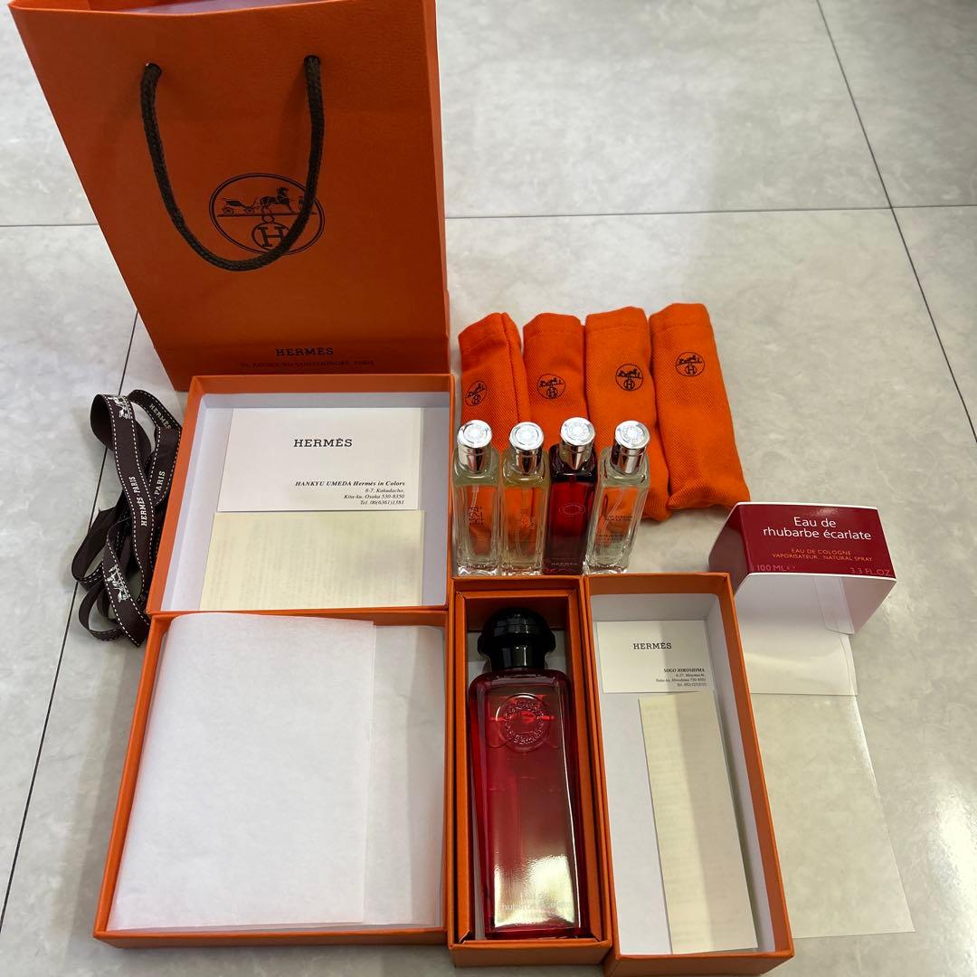新品】エルメス 香水セット 4本＋1本100mL