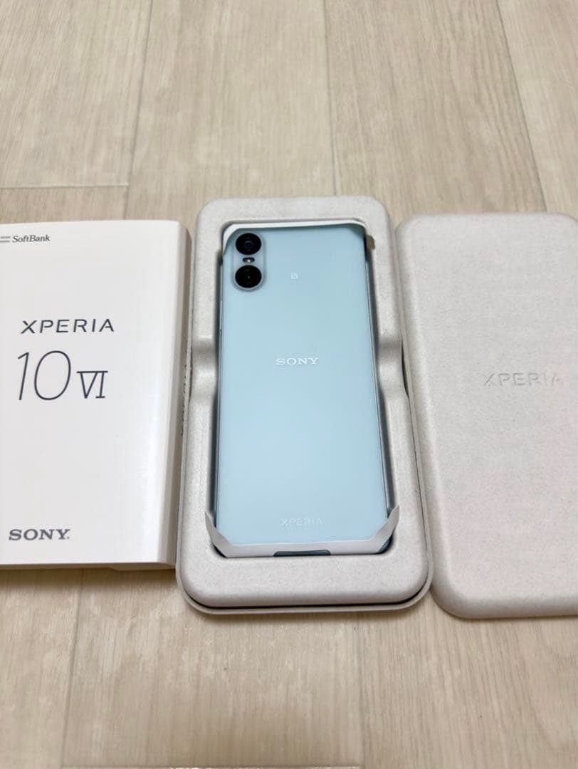 Sony Xperia 10 VI 本体 水色 Sony Xperia 10 VI 水色 本体