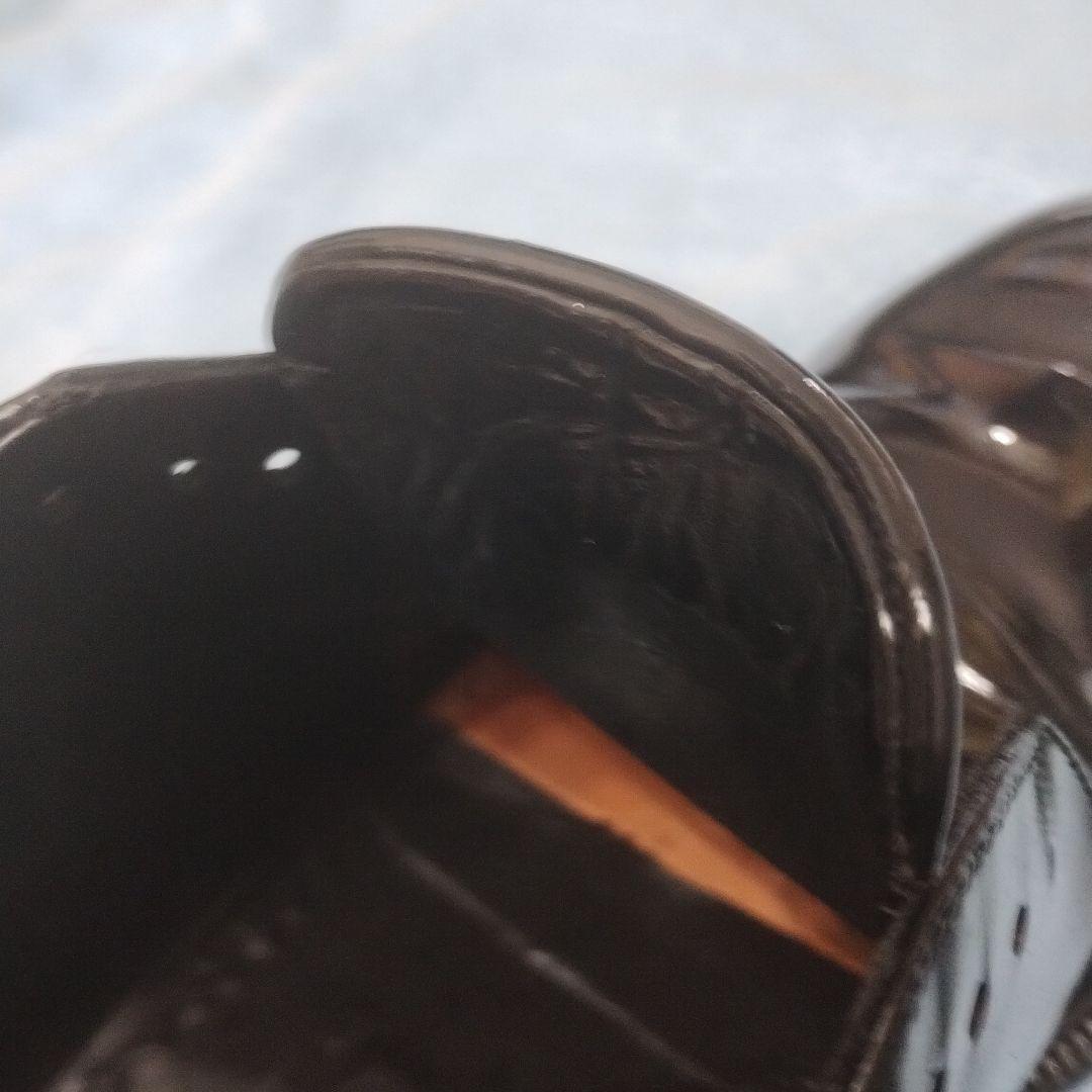 30cm！11D希少グッチGUCCIスクエアトゥドレスシューズ美品！