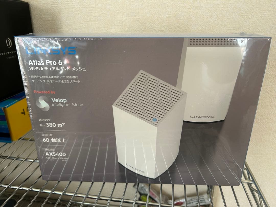 Linksys Atlas Pro 6 Wi-Fi 6 ルーター Linksys Système WiFi 6 Mesh double bande Atlas Pro 6 AX5400