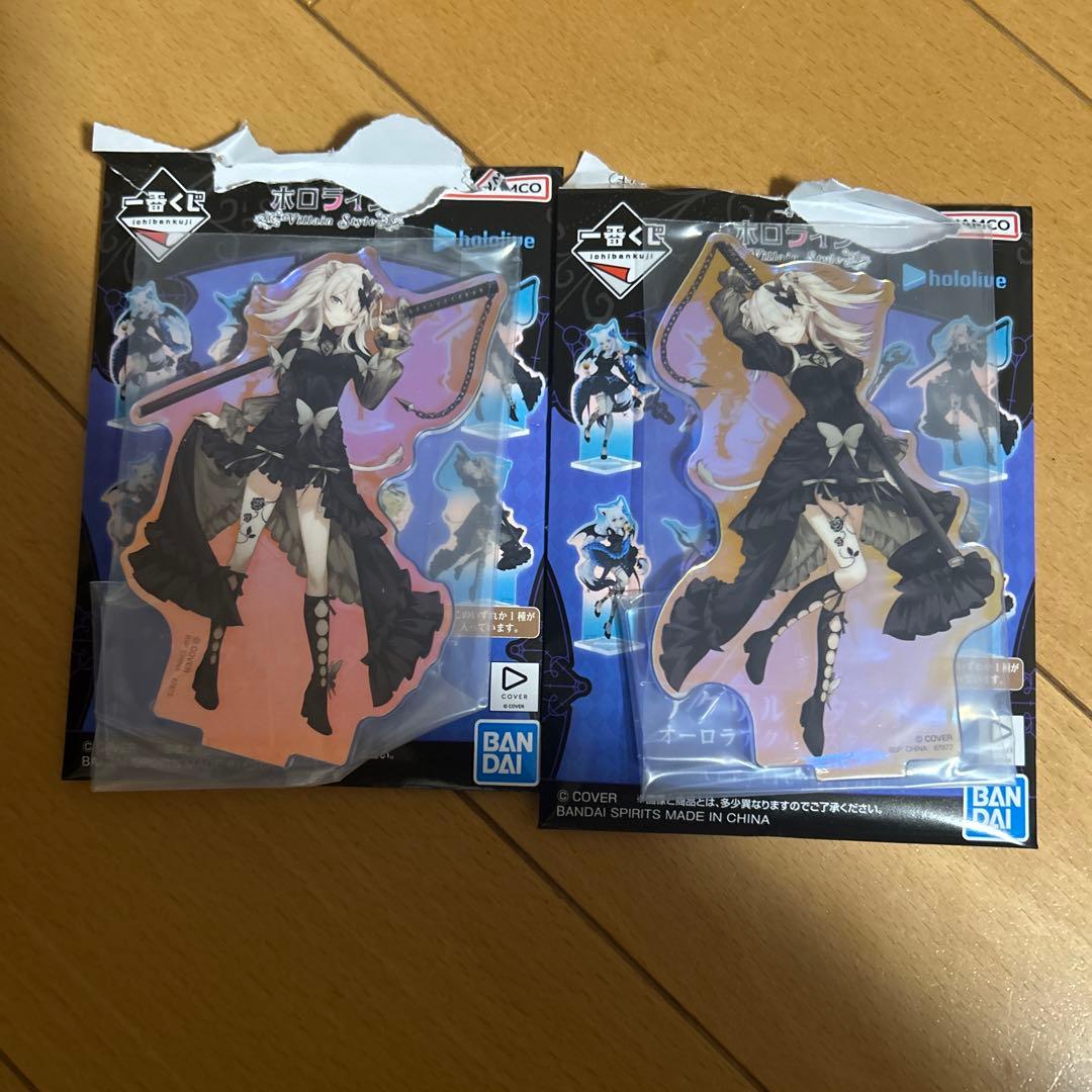 一番くじ ホロライブ Villain Style アクスタ賞 獅白ぼたん 2種 - メルカリ