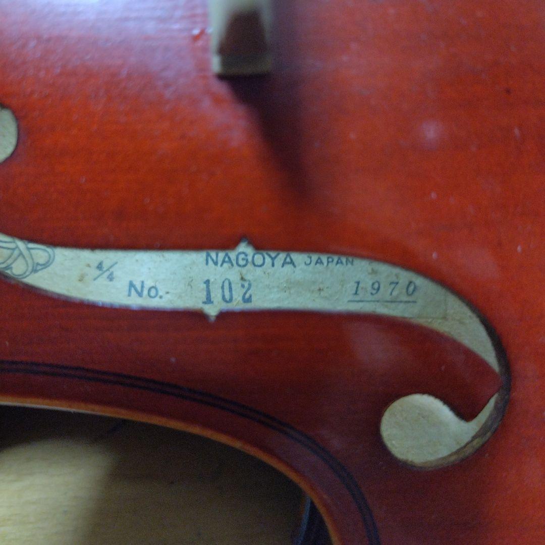 ♥大特価♥スズキバイオリン4/4NO．102♥弓ケース松脂付き