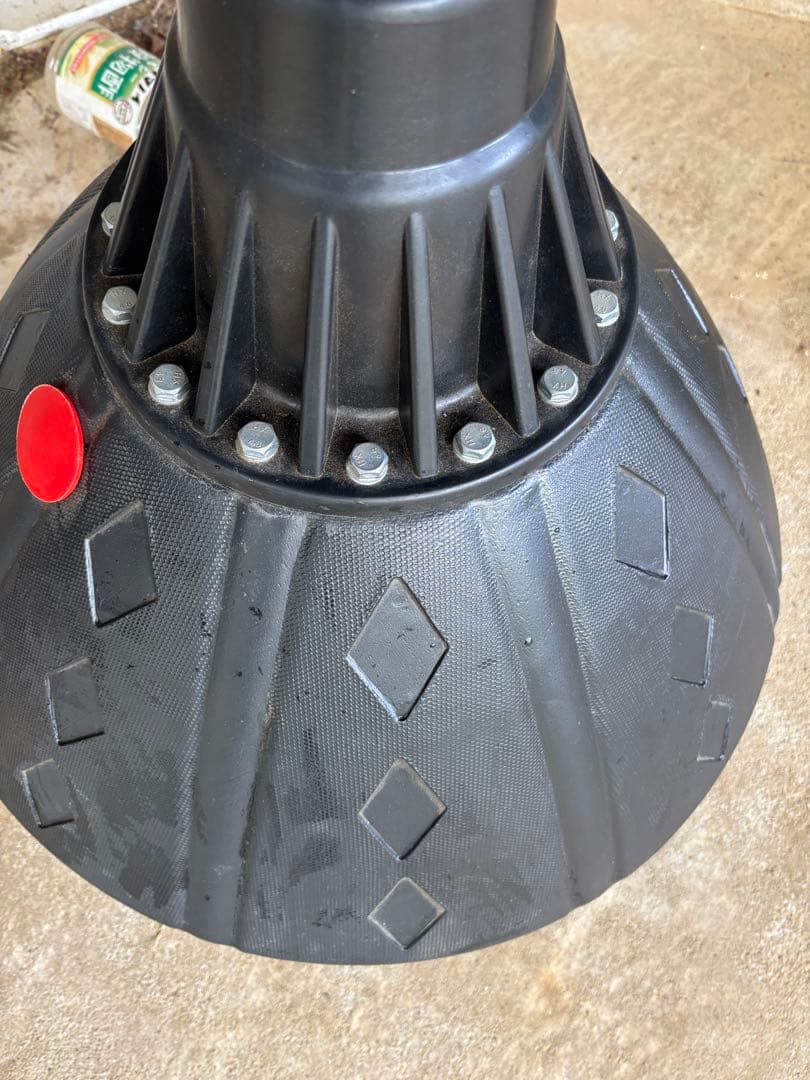 直渡し限定】BODY RAJA サンドバッグ 黒 185cm@茨城県土浦市付近