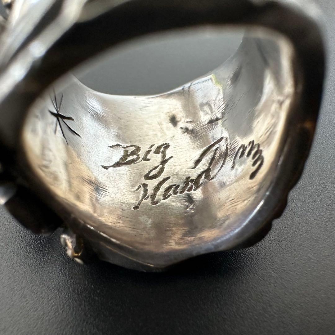 BIG HAND ブラックスター ゴールドショット ワイドリング 19号