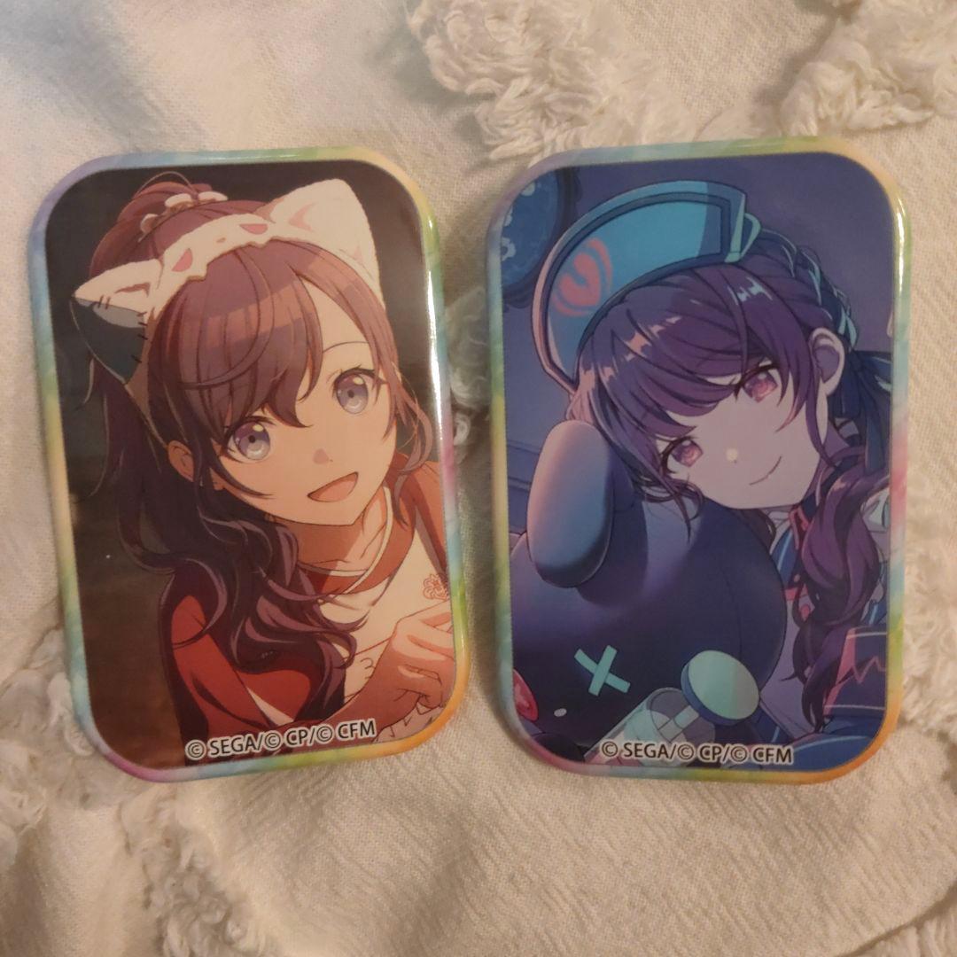 2点セットスクエアバッジコレクションvol.50 朝比奈まふゆ 缶バッジ