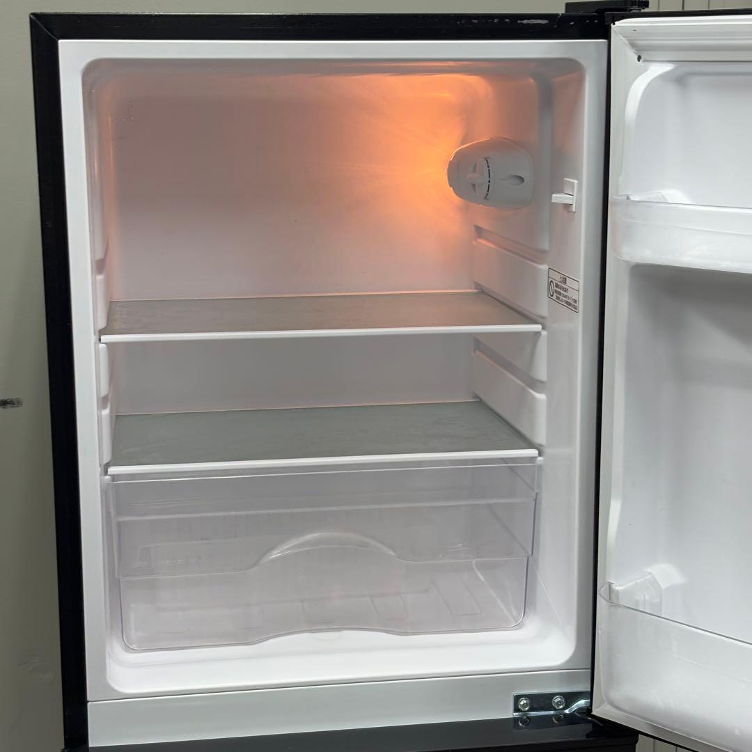 関東送料無料 設置対応 2022 ニトリ 2ドア 106L NTR-106BK