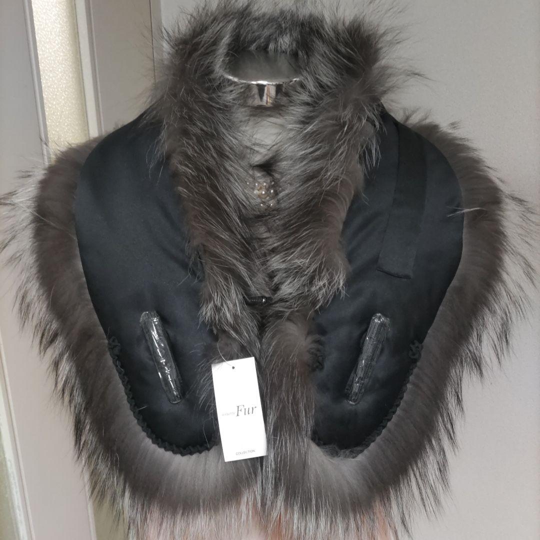 サガフォックス SAGA FOX 新品タグつき シルバーFOX 成人式ショール