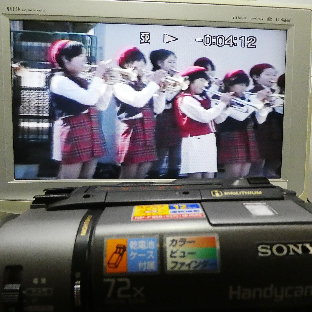 動作良好 ソニー CCD-TR280 Video8 8ミリビデオカメラ DVD化