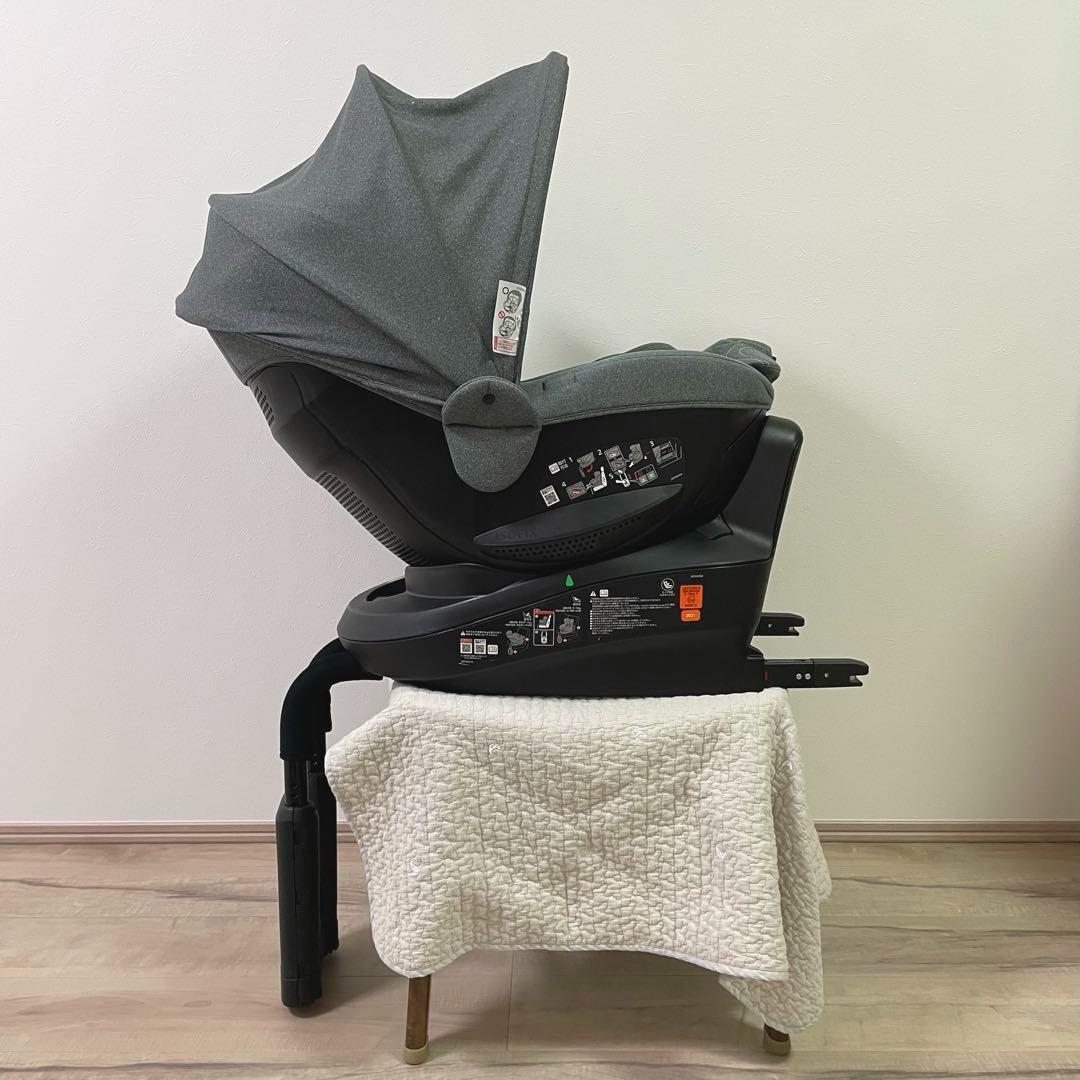 【美品】カーメイト　チャイルドシート　クルット４iプレミアムⅢ　グレー⭐︎